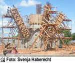 Baustelle des Monument du Cinquantenaire (Foto: Svenja Haberecht)