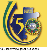 Logo, Quelle: www.gabon50ans.com