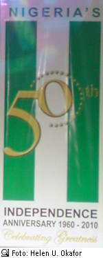 Nigeria's 50th-Logo, Foto: Helen U. Okafor
