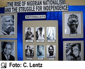 Fotoausstellung 'Nigerian nationalism' (Foto: C. Lentz)
