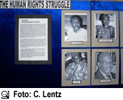 Fotoausstellung 'The human rights struggle' (Foto: C. Lentz)